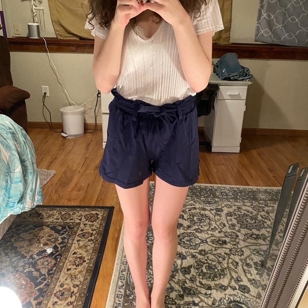 BP blue shorts xs